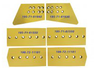 D375 Bulldozer cutting edge and end bit