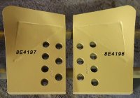Caterpillar bulldozer end bit